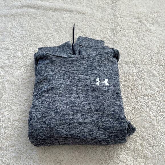 Under Armour Other - Under Armour Men Armour Fleece Twist Hoodie Navy XXL Gorpcore Hiking Gym Workout